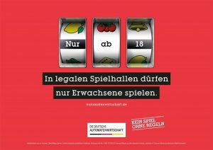 Spielhallen nur für Erwachsene